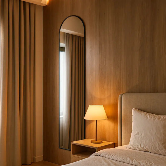 Espelho de Corpo Inteiro Curvado Estilo Portal - 38x160cm