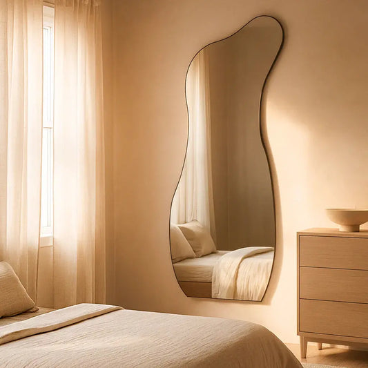 Espelho de Arco de Corpo Inteiro 160x55cm - Minimalista e Sofisticado